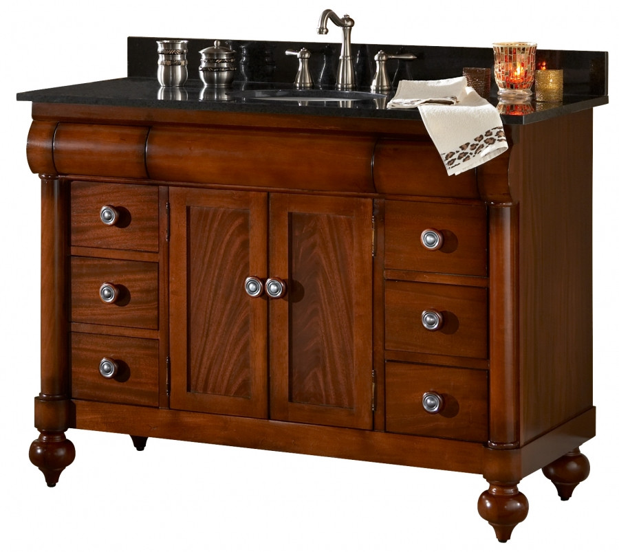 48 Bathroom Vanity Without Top
 48 Inch Single Sink Bathroom Vanity with Choice of Top