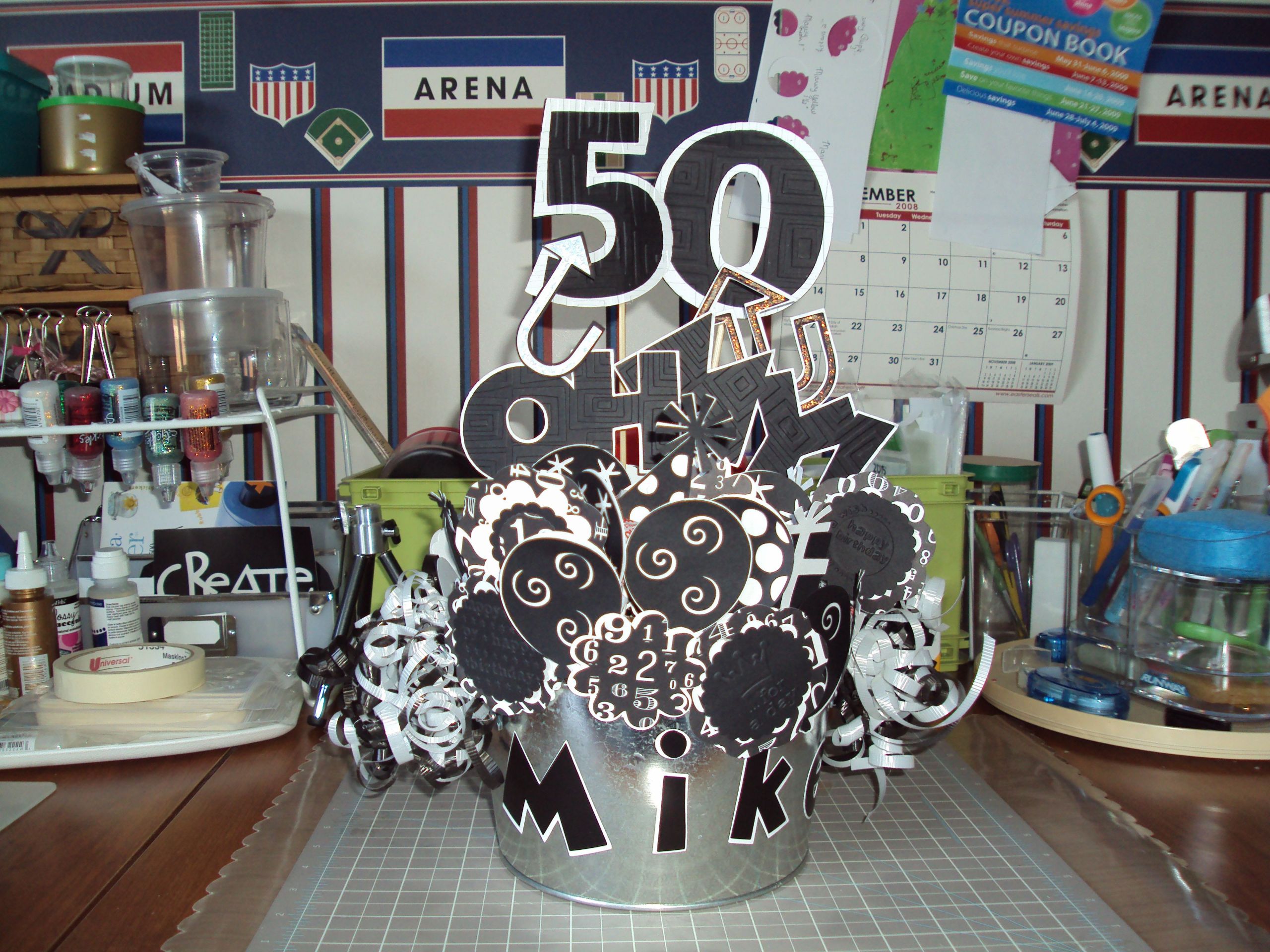 50 Birthday Party Themes
 For a 50th birthday party IDEAS PARA FIESTAS