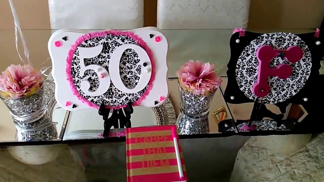 50 Birthday Party Themes
 DIY 50th Birthday Decor Party Theme