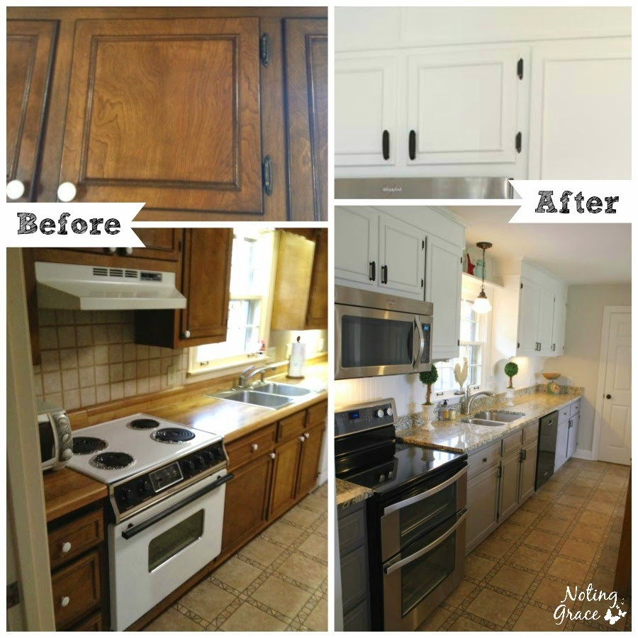 $5000 Kitchen Remodel
 Noting Grace Our Amazing $5000 Farmhouse Kitchen Remodel