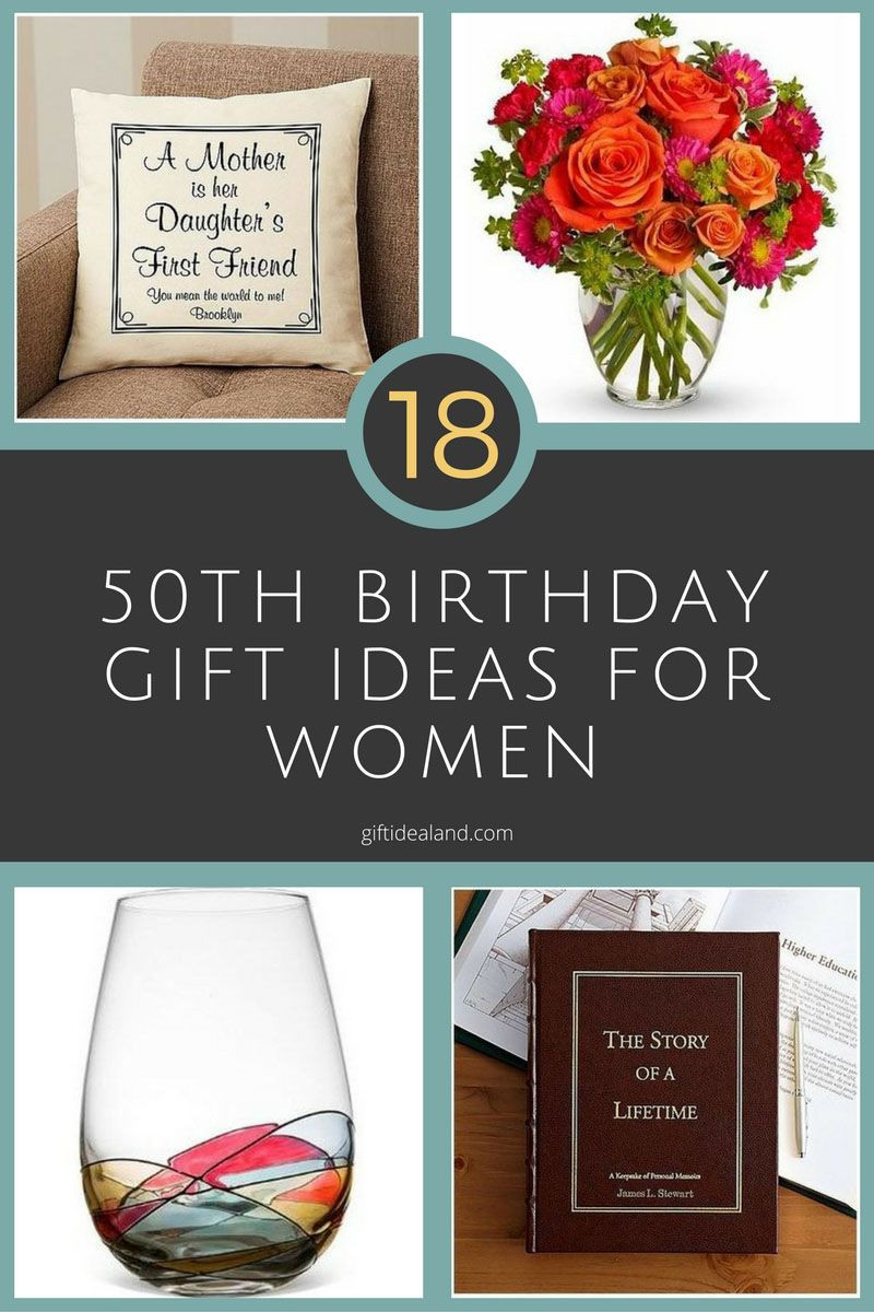 50Th Birthday Gift Ideas For Female Friend
 18 Good 50th Birthday Gift Ideas For Her