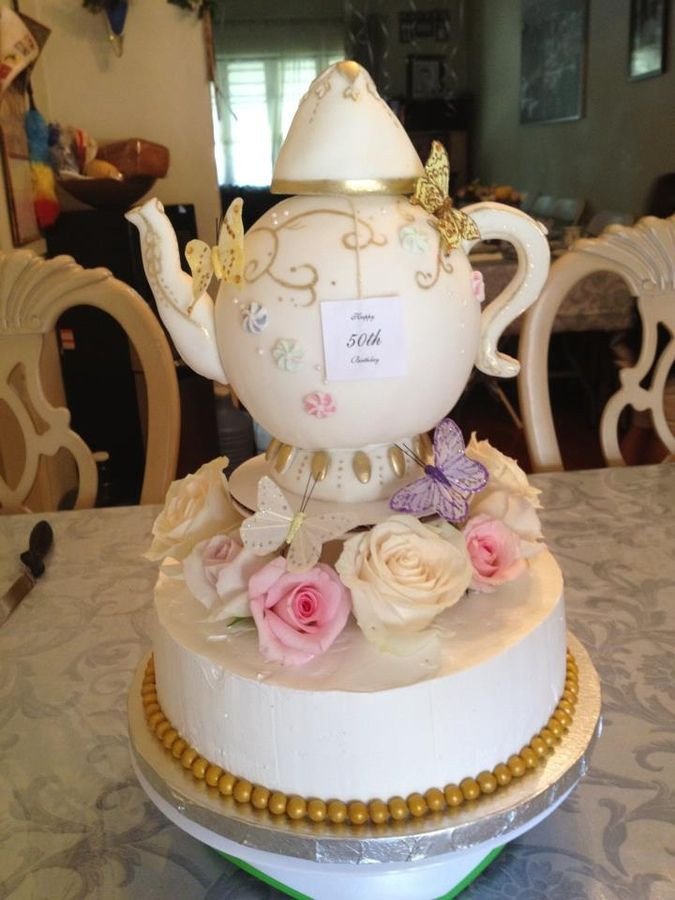 50th Birthday Party Ideas For Mom
 50th Birthday tea party or for my Mom s 80th birthday