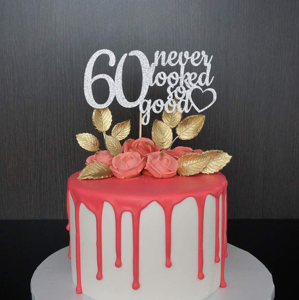 60th Birthday Cakes For Her
 The 25 best 60th birthday cake toppers ideas on Pinterest