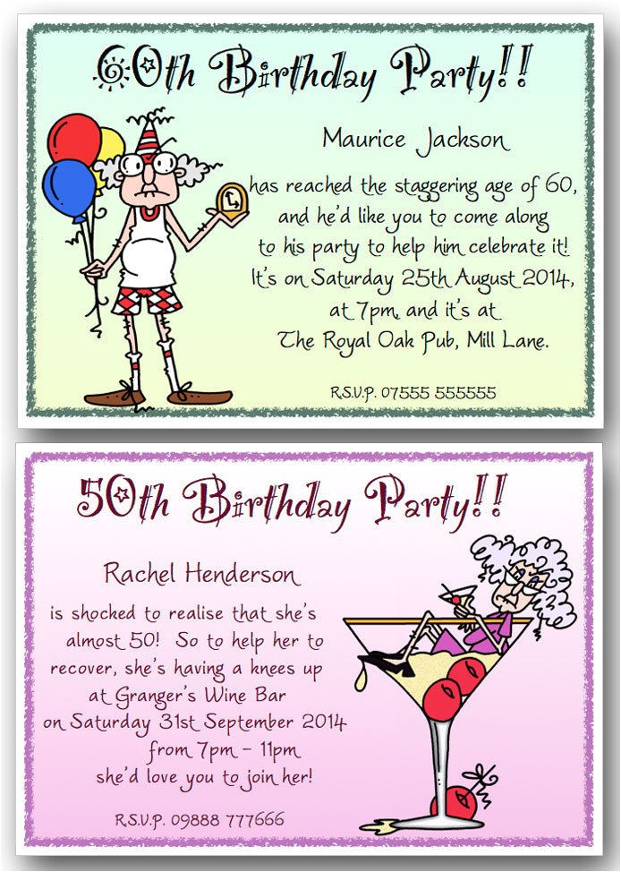 25 Best 60th Birthday Party Invitation Wording - Home, Family, Style