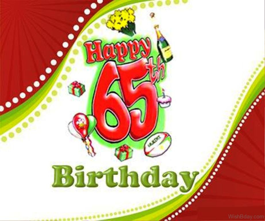 65th Birthday Wishes
 48 65th Birthday Wishes