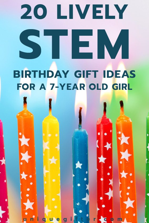 7 Year Old Birthday Gift
 20 STEM Birthday Gift Ideas for a 7 Year Old Girl Unique