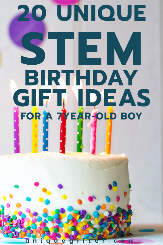 7 Year Old Birthday Gift Ideas
 20 STEM Birthday Gift Ideas for a 7 Year Old Boy Unique
