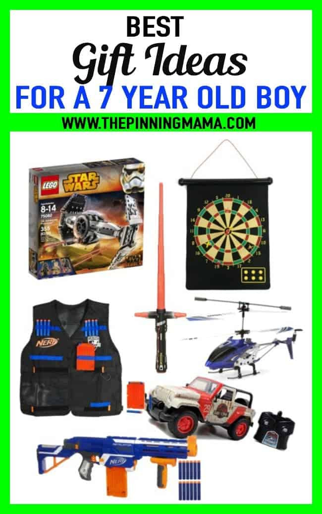 7 Year Old Birthday Gift Ideas
 BEST Gift Ideas for a 7 Year Old Boy • The Pinning Mama