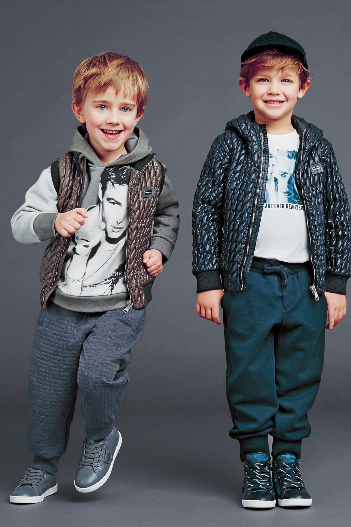 80'S Fashion For Kids Boys
 Dolce and Gabbana Winter 2015 Boys Collections on