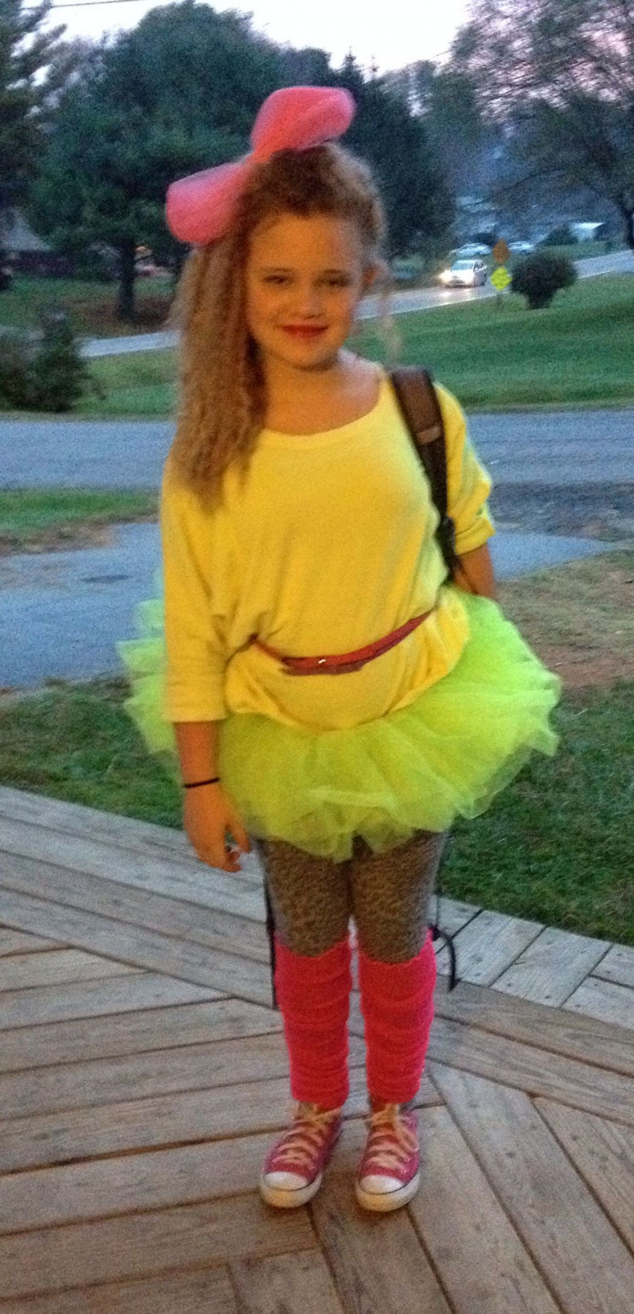 80S Dress Up Ideas For Kids
 80s Halloween Costume LOVE THE HAIR AND BIG BOW