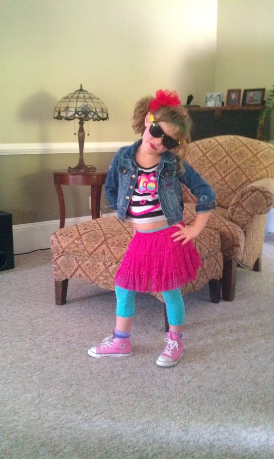80S Dress Up Ideas For Kids
 Totally Awesome 80 s kid Halloween Costume Morgan could