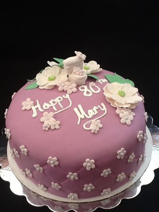 80th Birthday Cake
 80th birthday cake My creations