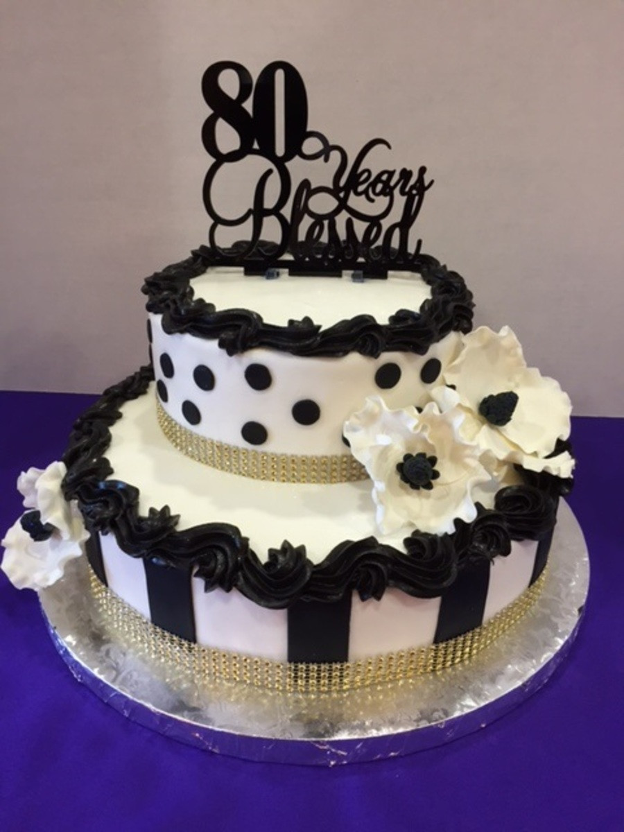 80th Birthday Cake
 Mom s 80Th Birthday Cake CakeCentral