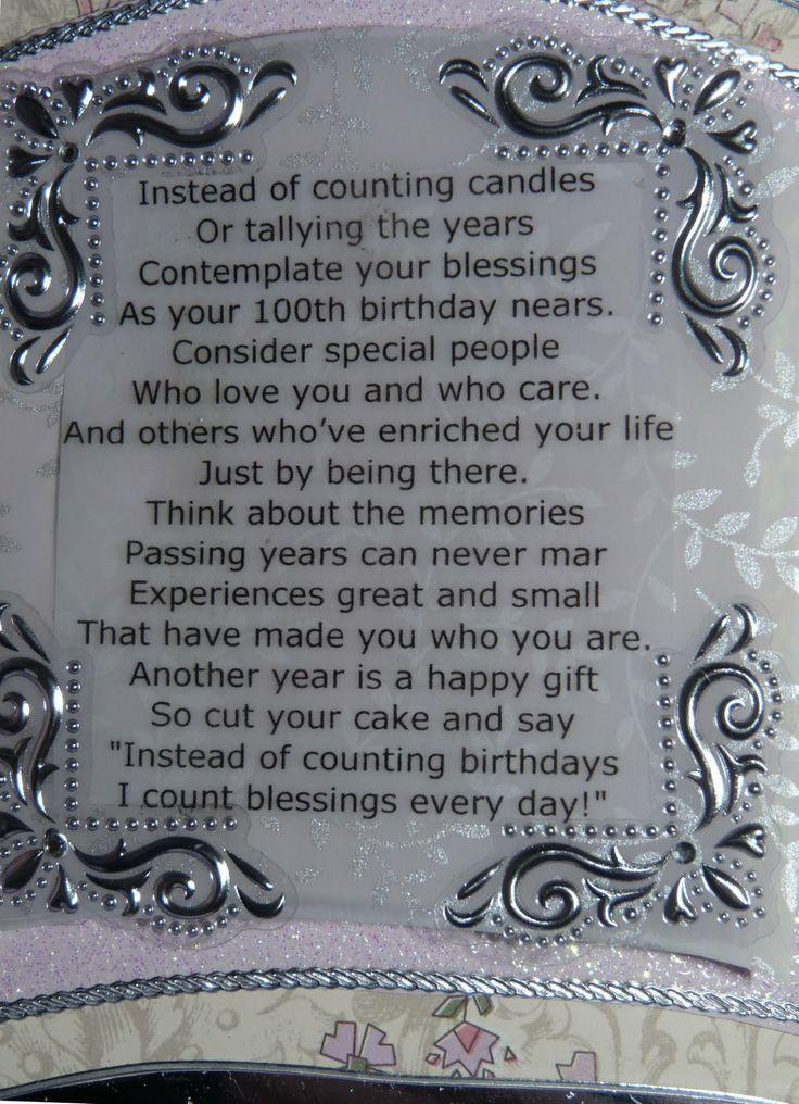85th Birthday Quotes
 Pin by Tashema Bholanath on 100th Birthday
