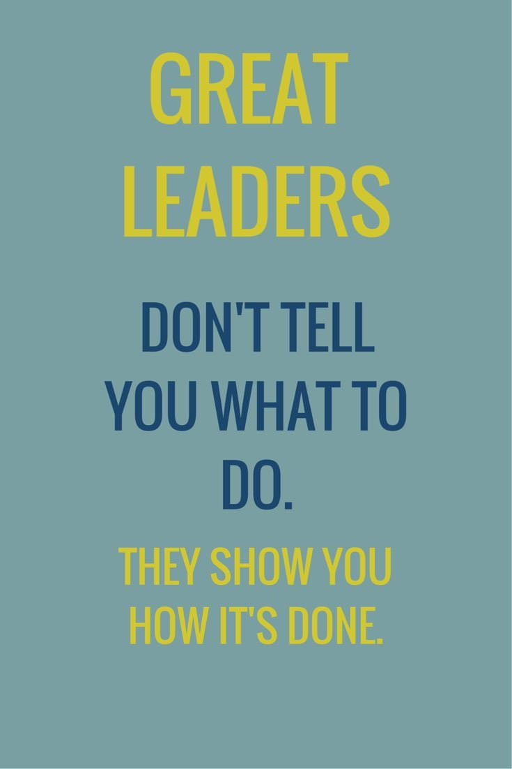 A Leadership Quote
 Leadership Quotes