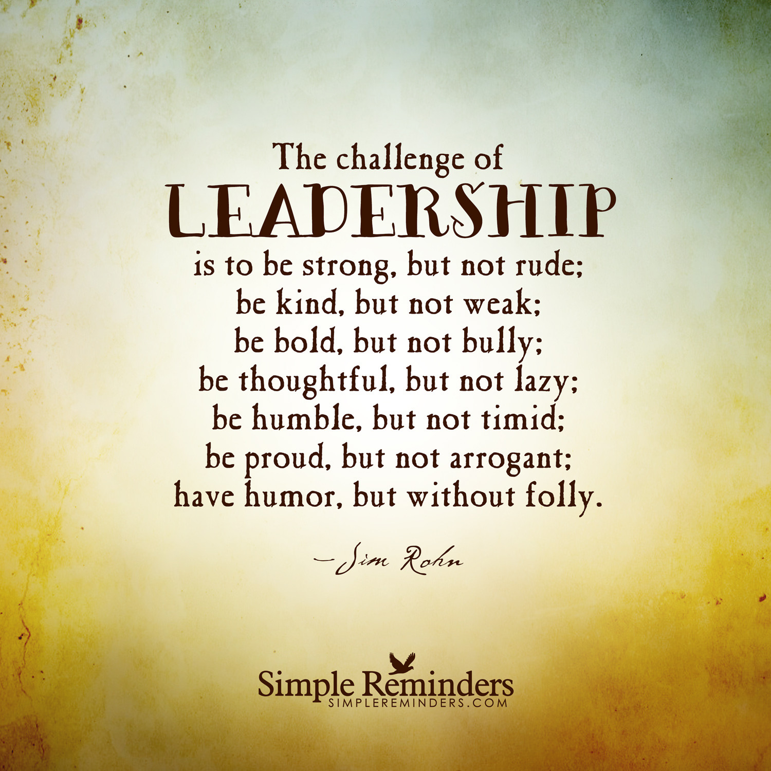 A Leadership Quote
 quotes on leadership