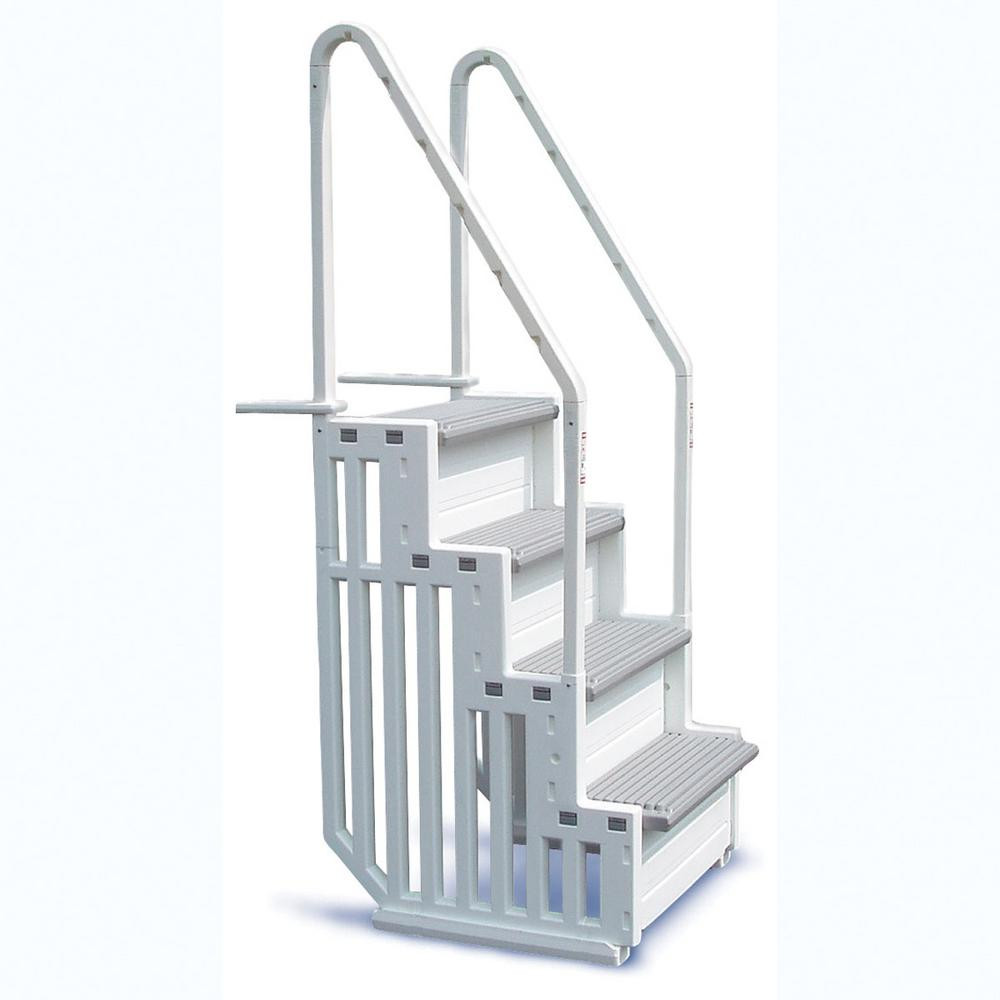 Above Ground Pool Ladder Steps
 Confer Plastics Step 1 Ground Swimming Pool In Pool