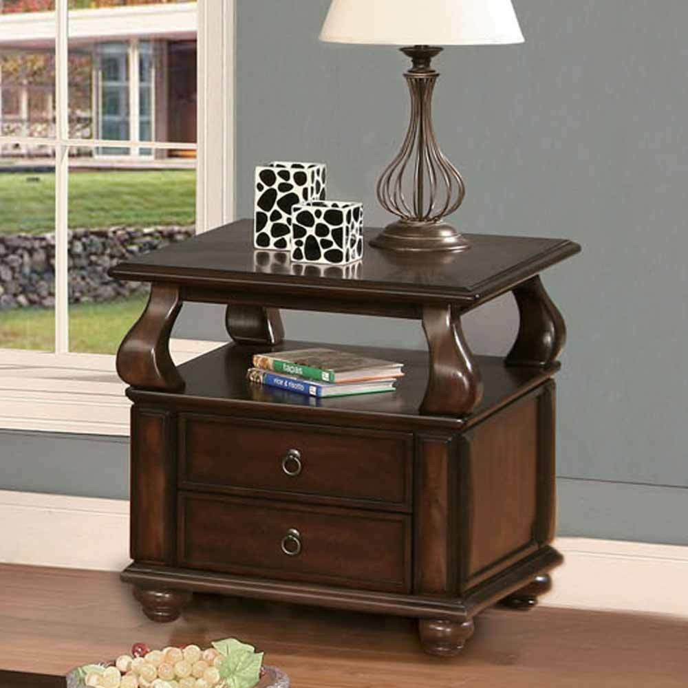 Accent Living Room Tables
 Amado Occasional Living Room End Side Snack Table Stand 2