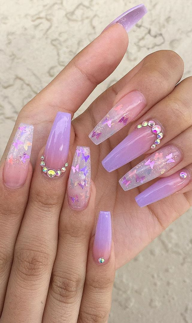 Acrylic Nail Ideas 2020
 Awesome New Year Best Ombre Nail Ideas for 2020 Page 31