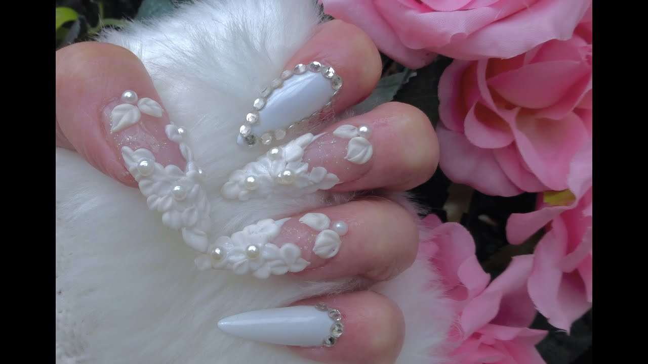 Acrylic Nails For Wedding
 HOLLYWOOD SUPERSTAR WEDDING Acrylic & Gel NAILS