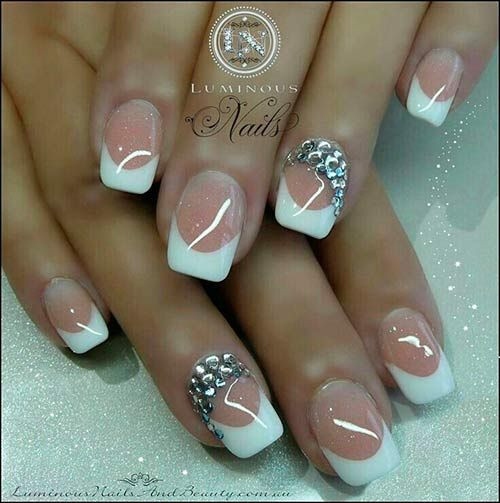 Acrylic Or Gel Nails For Wedding
 Top 50 Most Stunning Wedding Nail Art Designs