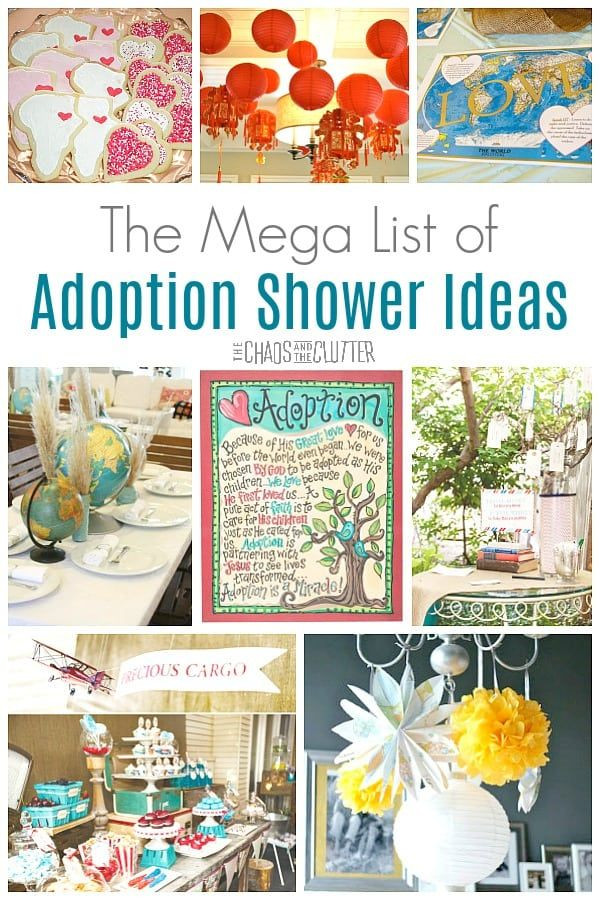 Adoption Gift Ideas For Older Child
 The Mega List of Adoption Shower Ideas