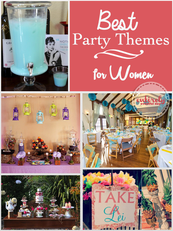 Adult Birthday Decorations
 Lots of fabulous party ideas for women I love them all