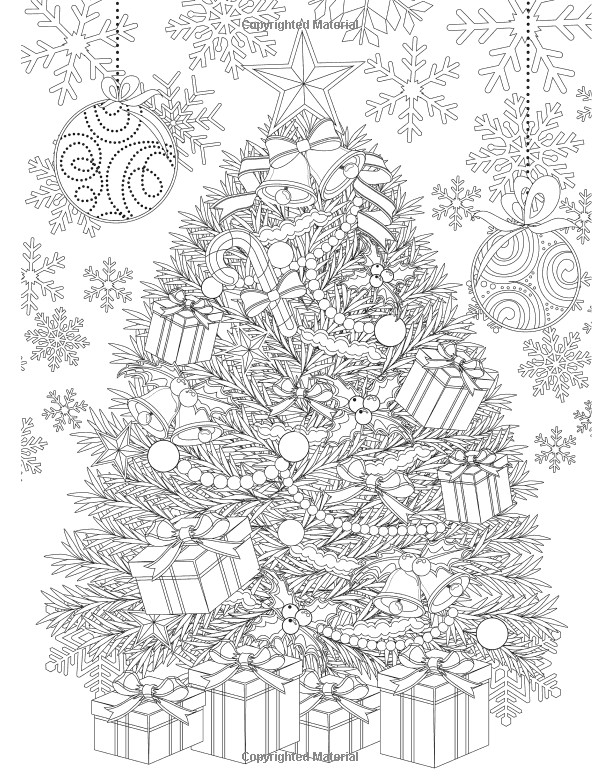 Adult Coloring Books Amazon
 Adult Coloring Book Magic Christmas for Relaxation