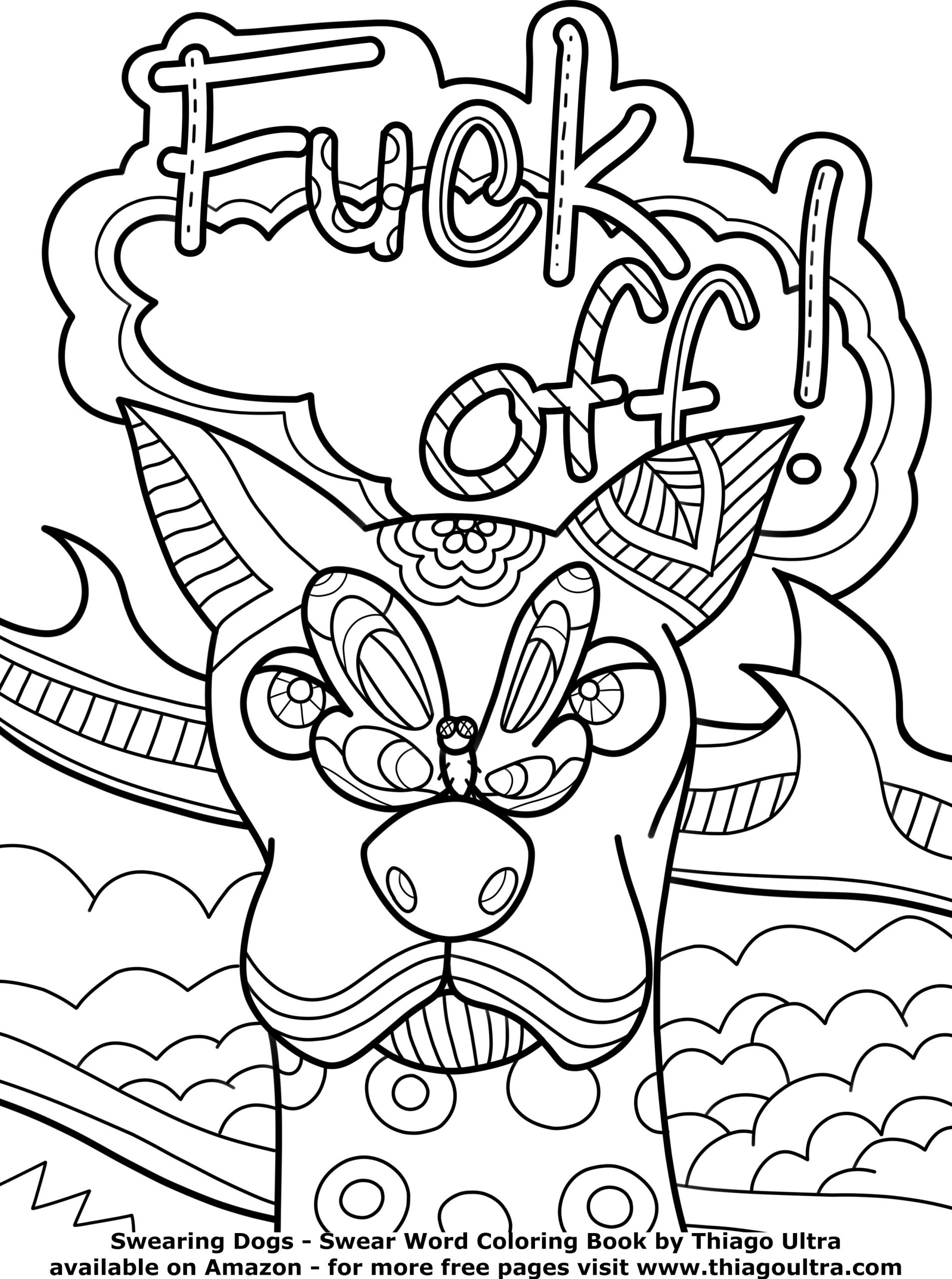 The 23 Best Ideas for Adult Coloring Pages Curse Words - Home, Family