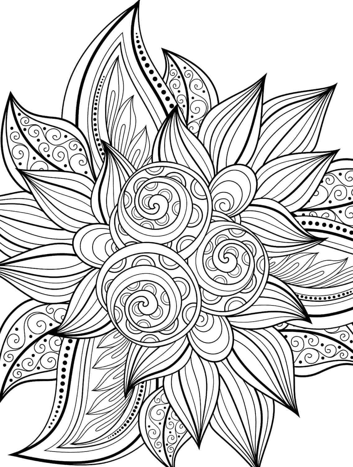 Adult Coloring Pages Free Printable
 10 Free Printable Holiday Adult Coloring Pages