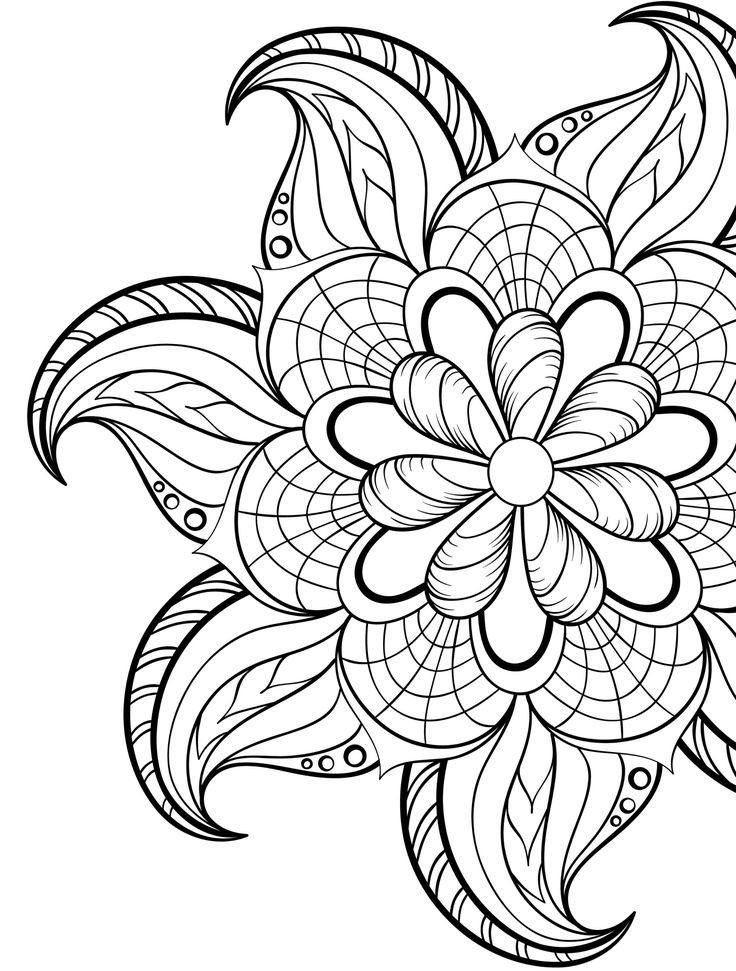 Adult Coloring Pages Free Printable
 25 bästa idéerna om Adult Coloring Pages på Pinterest