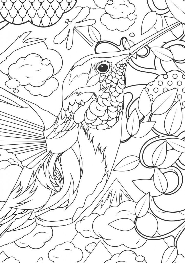 Adult Coloring Pages Free Printable
 Adult Coloring Pages Animals Best Coloring Pages For Kids