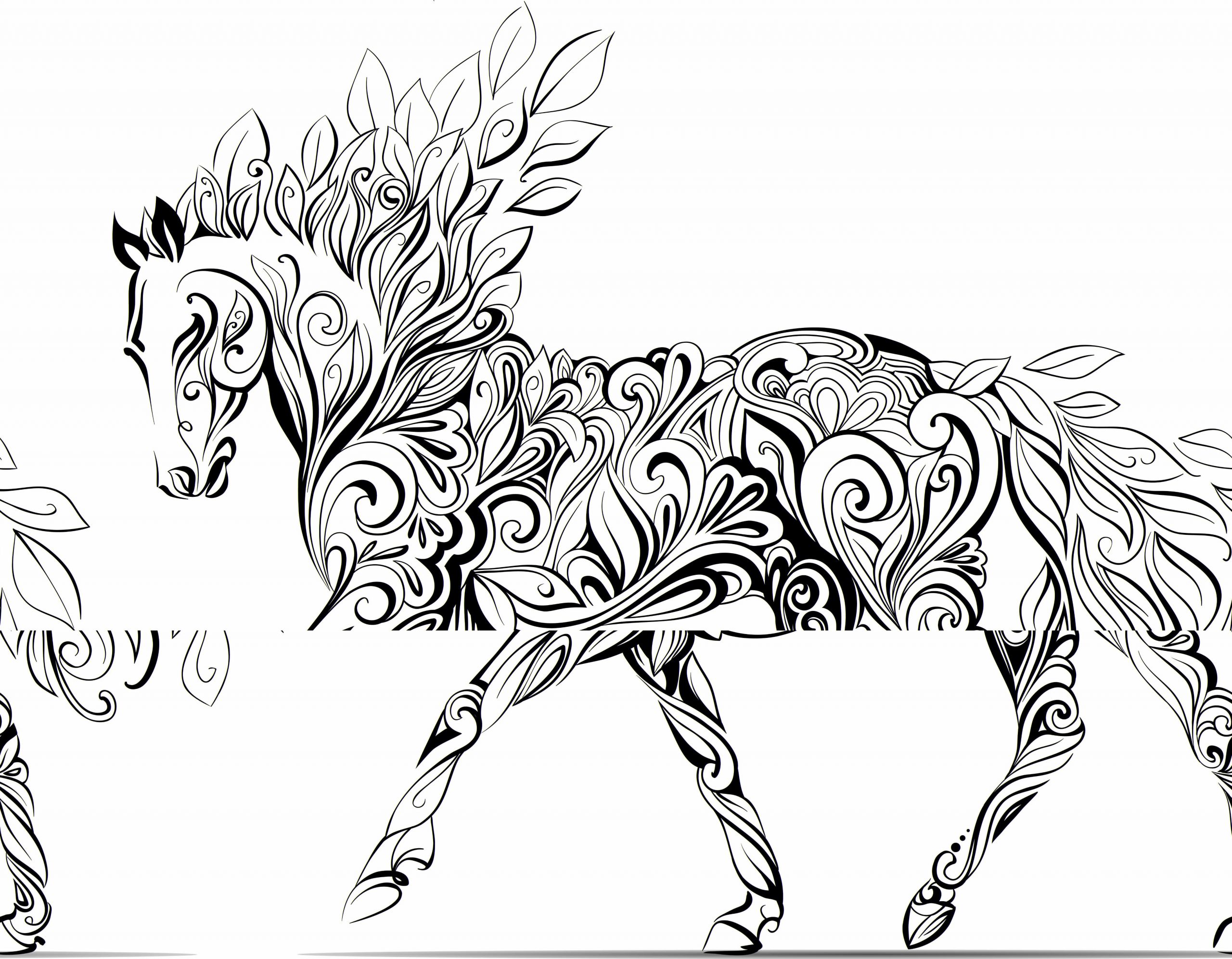 Adult Coloring Pages Horses
 adult horse coloring pages children a to color wallpapers