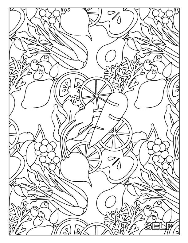 Download The Best Adult Food Coloring Pages - Home, Family, Style and Art Ideas