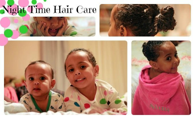 African American Baby Hair Care
 Mixed Hair Care Night Time Routine for Ringlet Curls De