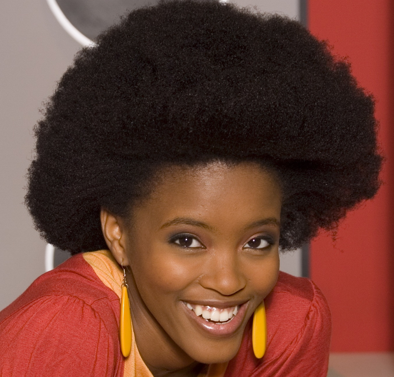 African Natural Hairstyle
 Precious Kofi Natural Hair Style Icon