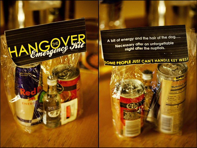 After Christmas Party Ideas
 Holiday Party Favors Hangover Kits