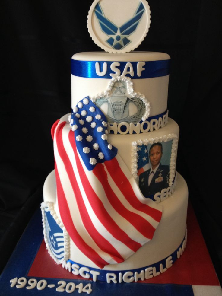 Air Force Retirement Party Ideas
 Air Force Retirement Cake cakepins in 2019