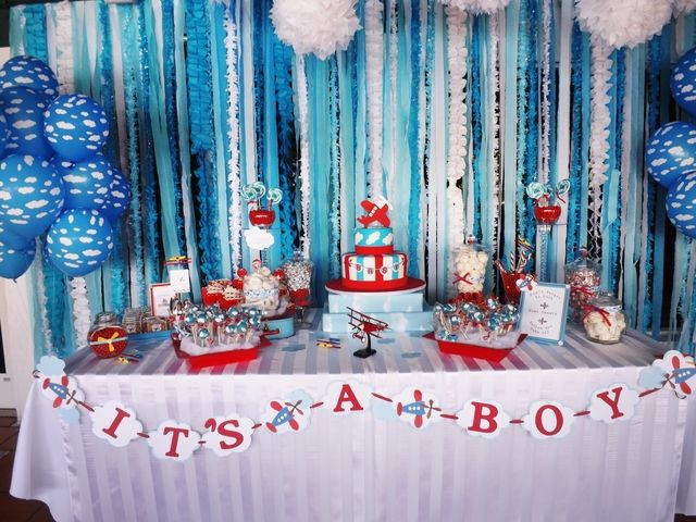 Airplane Baby Decor
 Events A to Z A is for Airplane Birthday Parties and Baby