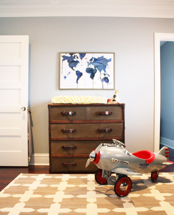 Airplane Decor For Baby Room
 I Heart Pears Sophisticated boy nursery