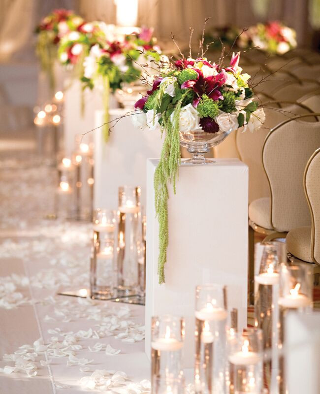 Aisle Decorations For Wedding
 18 Pretty Ways To Decorate Your Ceremony Aisle