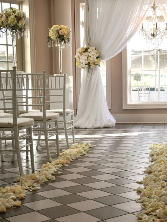 Aisle Decorations For Wedding
 indoor wedding ceremony aisle decor Archives Weddings