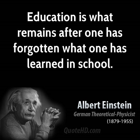 Albert Einstein Quotes About Education
 Albert Einstein Quotes About School QuotesGram