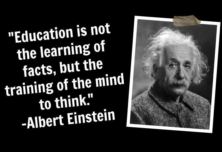 Albert Einstein Quotes About Education
 QUOTATION “ Education” Albert Einstein
