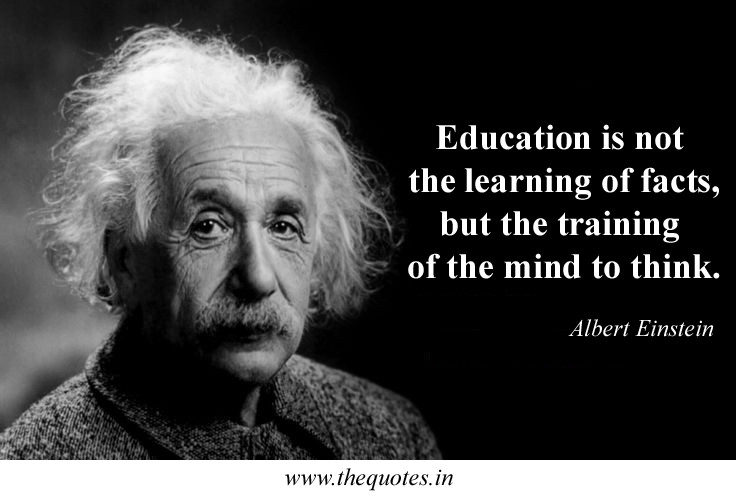 Albert Einstein Quotes About Education
 Dose being good at school make you smart GirlsAskGuys