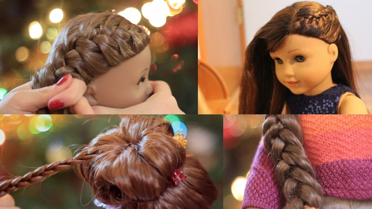 American Girl Doll Hairstyles
 American Girl Doll Holiday Hairstyles 2016