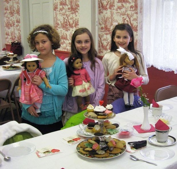 American Girl Tea Party Ideas
 American Girl doll tea party parade help Granby library