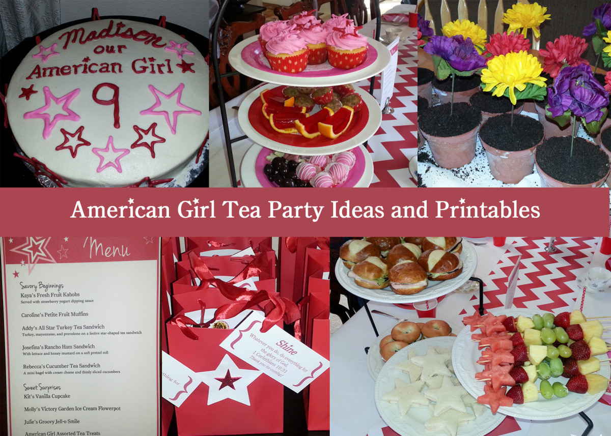 American Girl Tea Party Ideas
 American Girl Tea Party Birthday – Bakerlady