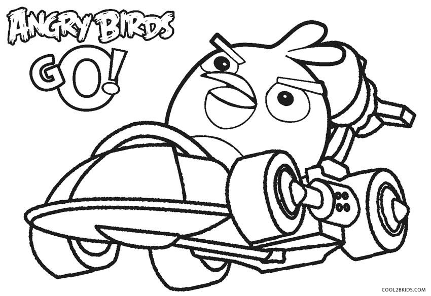 Angry Bird Printable Coloring Pages
 Angry Birds Drawing All Birds at GetDrawings