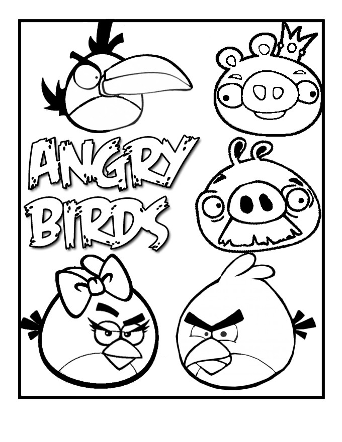 Angry Bird Printable Coloring Pages
 Free Printable Coloring Pages Cool Coloring Pages Angry